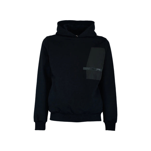 Colmar Felpa con cappuccio Felpa Uomo chiusa inserti in nylon Nero - Francavilla Moda